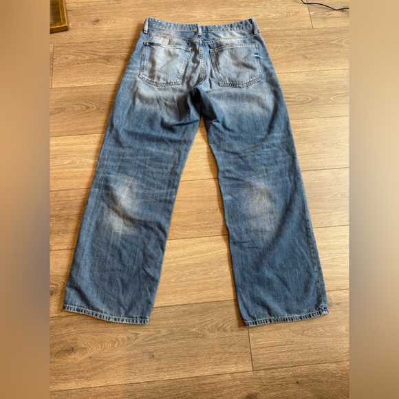 Zara High Rise Wide Leg Jeans - Picture 7 of 7